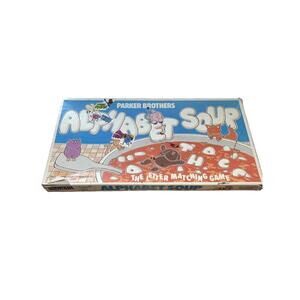 Vintage 1981 Alphabet Soup Parker Brothers Letter Matching Board Game, Complete